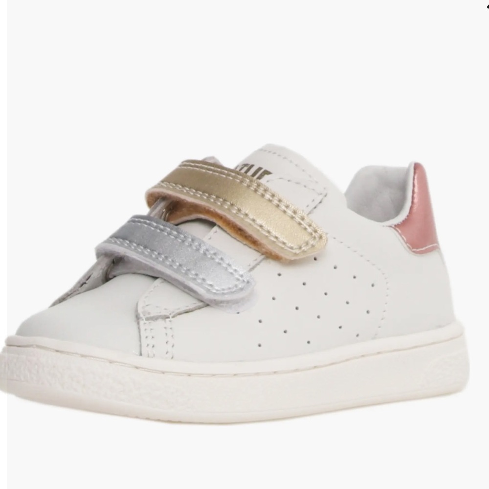 NWT NATURINO HASSELT Sneaker in White-Silver-Platinum - Picture 2 of 15